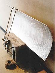 concrete aluminum sculpture: jeff koncz